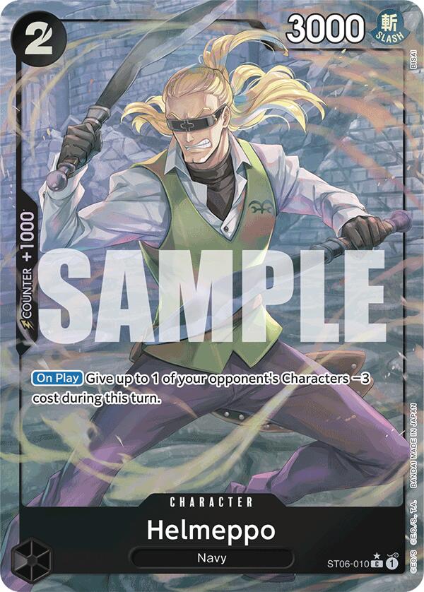 One Piece Card Game: Helmeppo (Full Art) card image