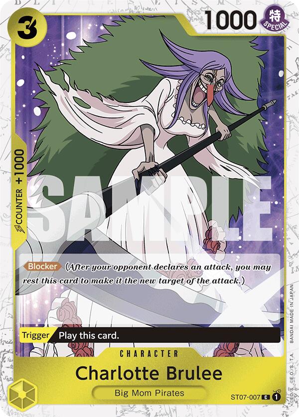 One Piece Card Game: Charlotte Brulee (Jolly Roger Foil) card image