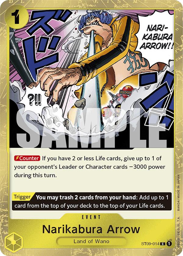 One Piece Card Game: Narikabura Arrow (Jolly Roger Foil) card image