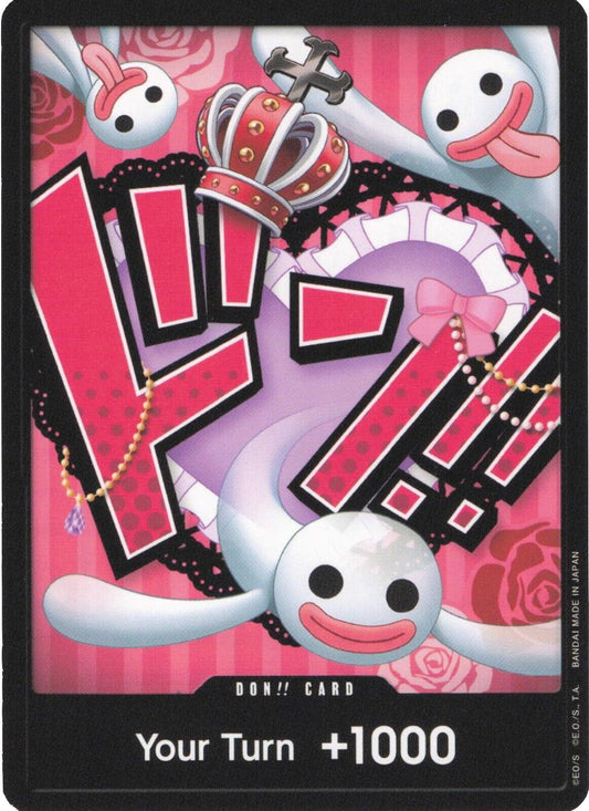 One Piece Card Game: DON!! Card (Perona) card image