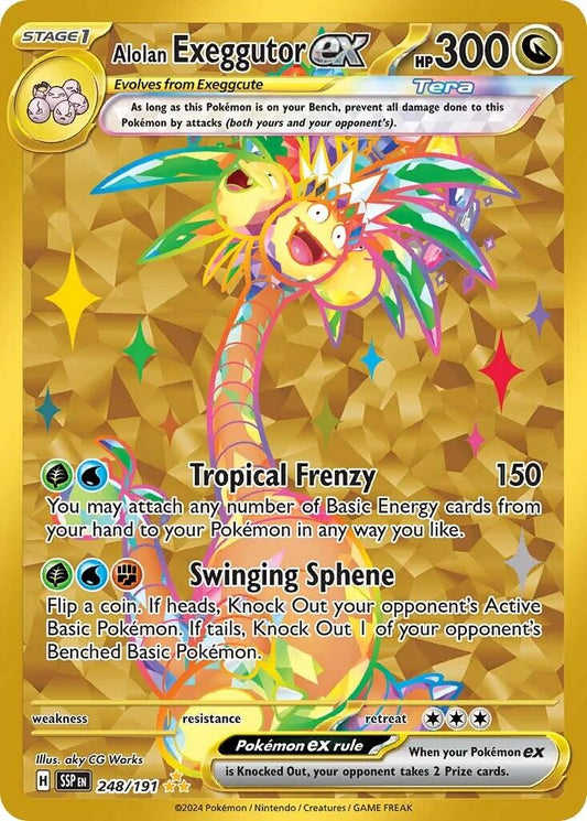 Pokemon: Alolan Exeggutor ex - 248/191 card image