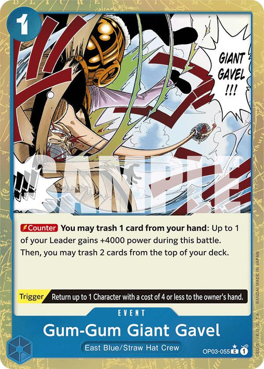 One Piece Card Game: Gum-Gum Giant Gavel (Textured Foil) card image