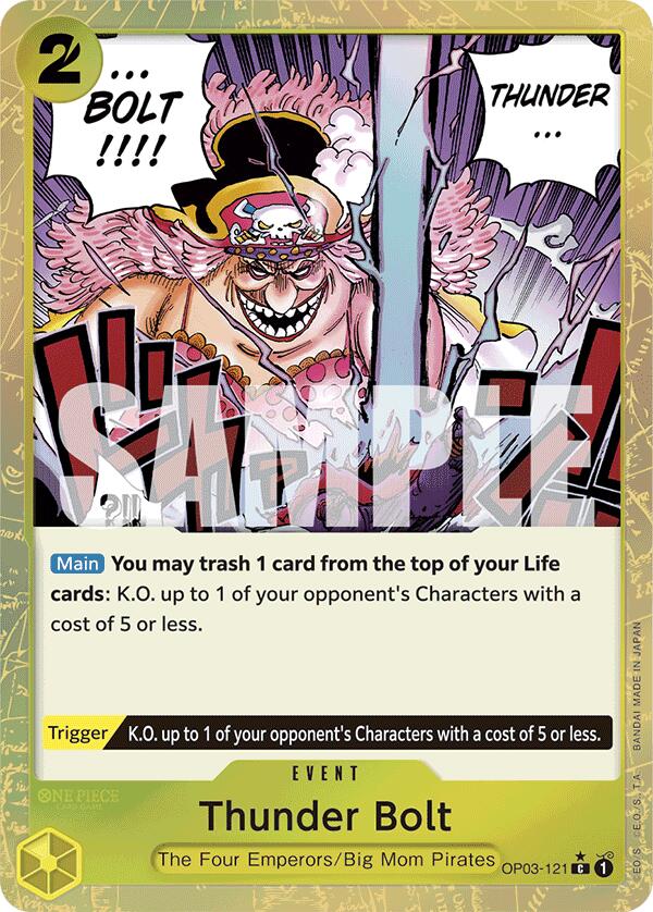 One Piece Card Game: Thunder Bolt (Textured Foil) card image