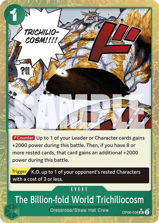 One Piece Card Game: The Billion-fold World Trichiliocosm (Textured Foil) card image