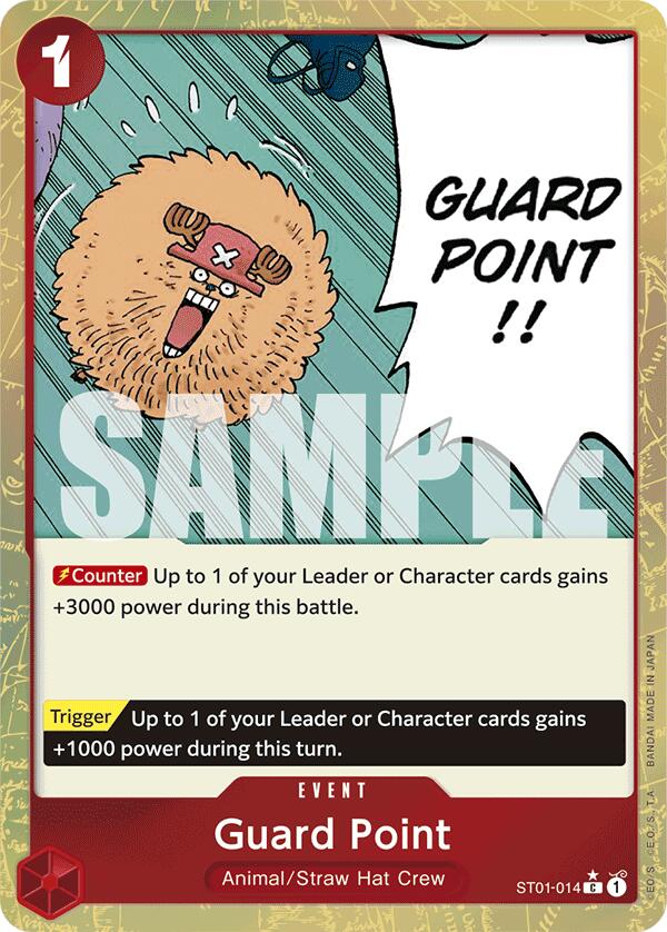 One Piece Card Game: Guard Point (Textured Foil) card image