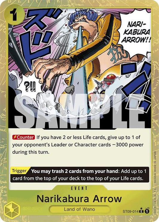 One Piece Card Game: Narikabura Arrow (Textured Foil) card image