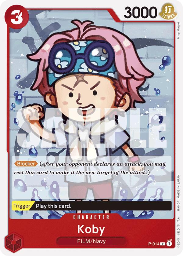 One Piece Card Game: Koby (Reprint) card image