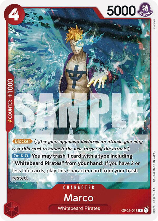 One Piece Card Game: Marco (Reprint) card image