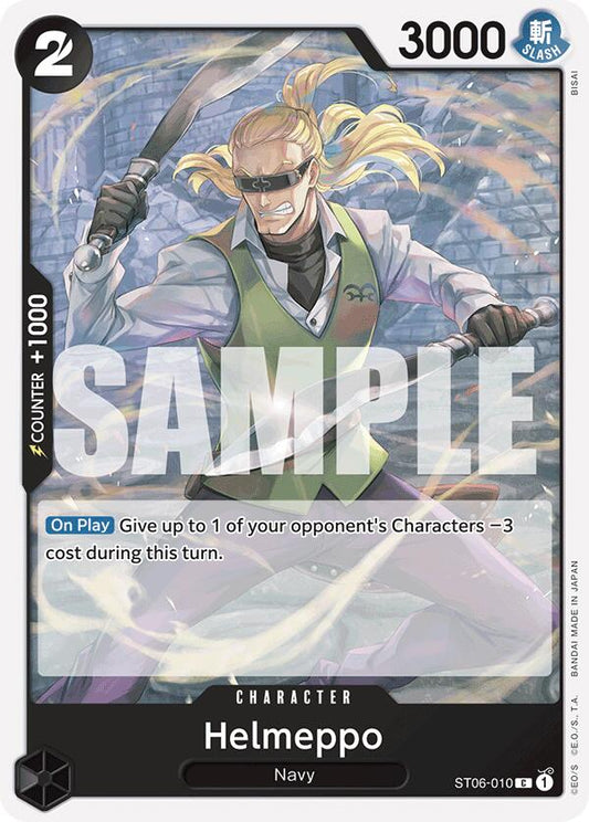 One Piece Card Game: Helmeppo (Reprint) card image