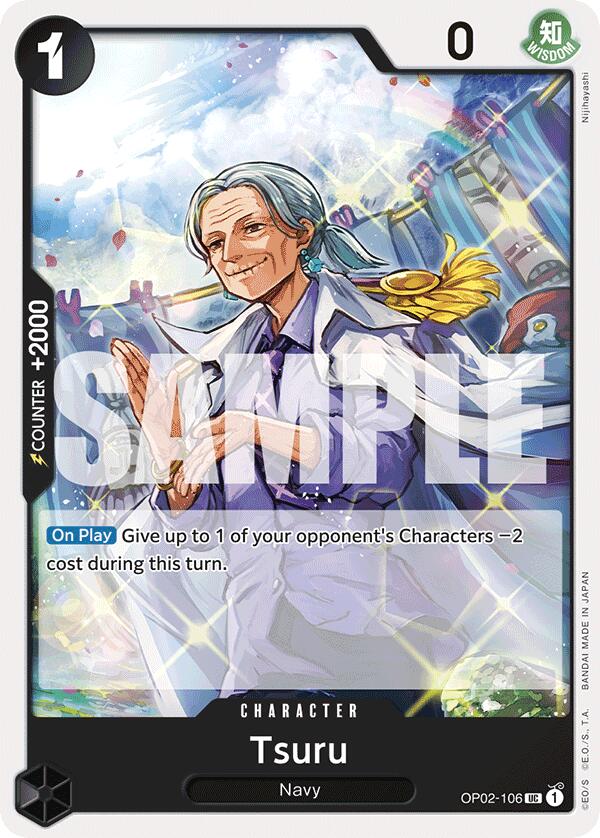 One Piece Card Game: Tsuru (Reprint) card image