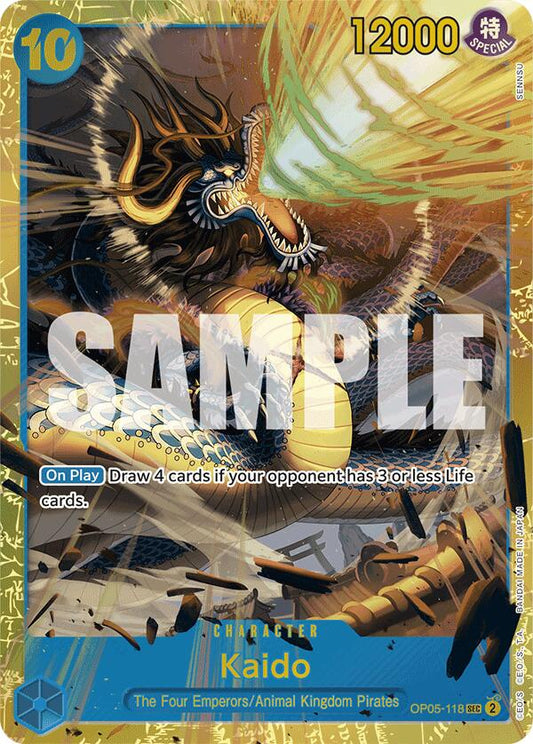 One Piece Card Game: Kaido (OP05-118) (Reprint) card image