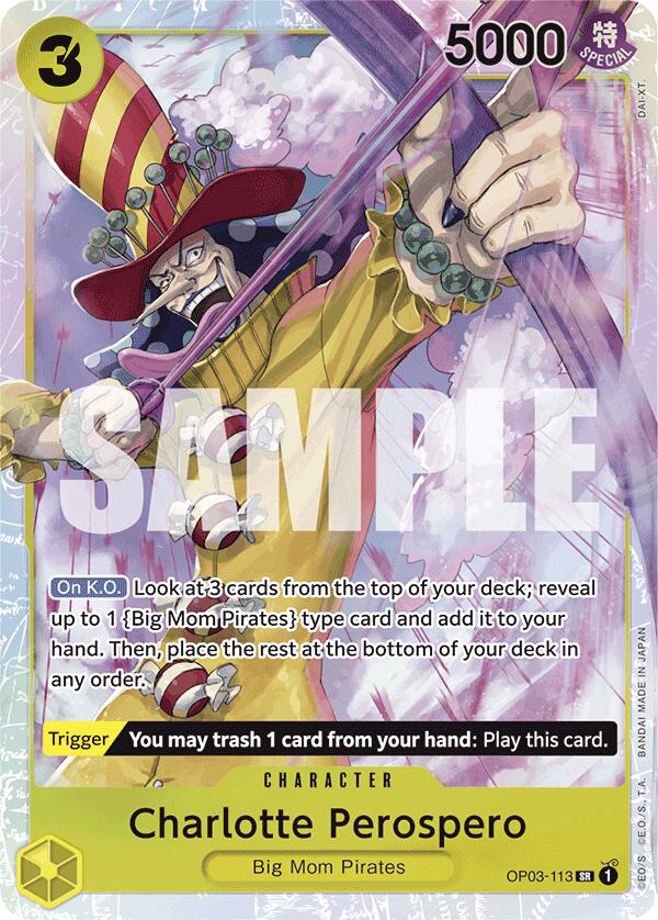 One Piece Card Game: Charlotte Perospero (Reprint) card image