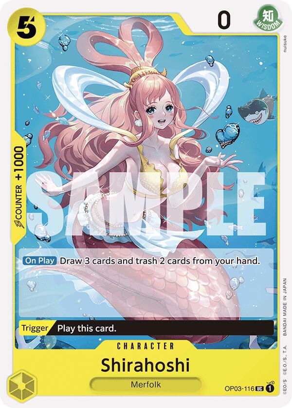 One Piece Card Game: Shirahoshi (OP03-116) (Reprint) card image