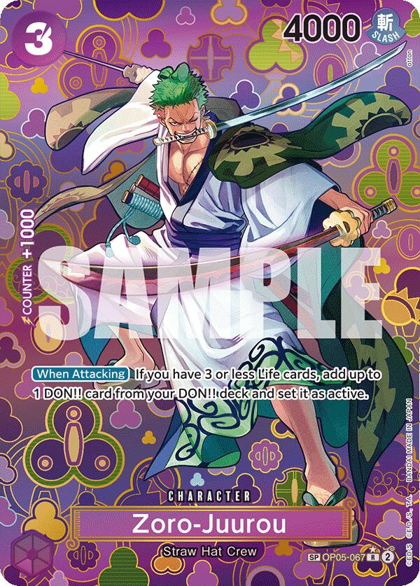 One Piece Card Game: Zoro-Juurou (SP) card image