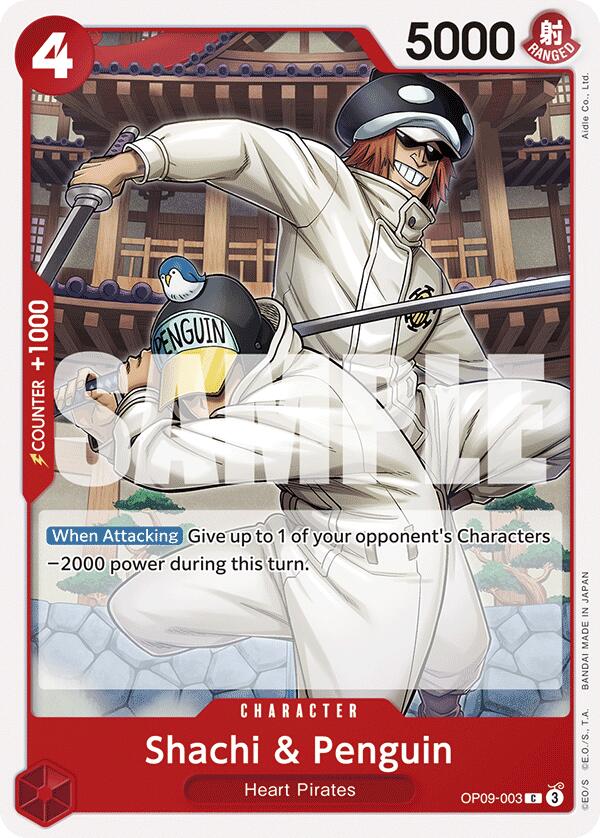 One Piece Card Game: Shachi & Penguin card image