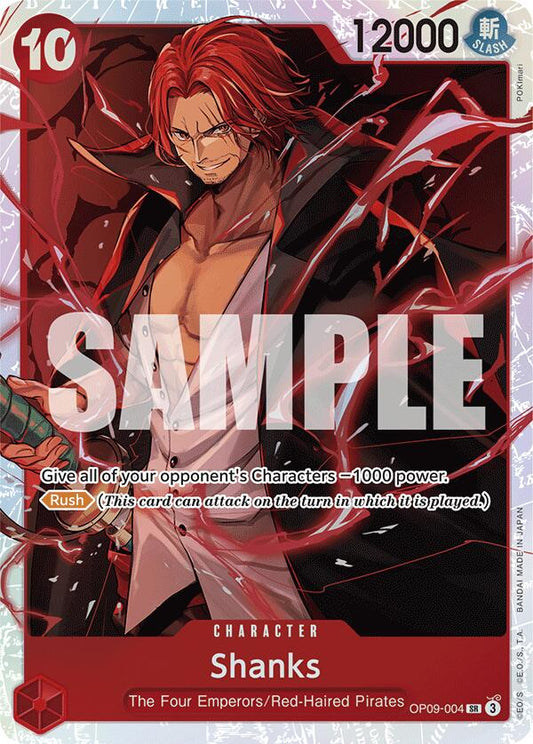 One Piece Card Game: Shanks (004) card image