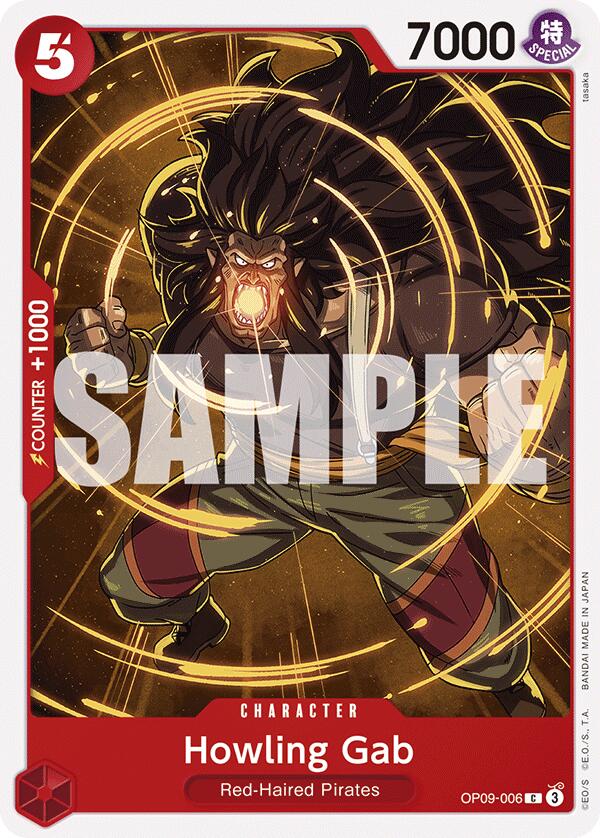 One Piece Card Game: Howling Gab card image