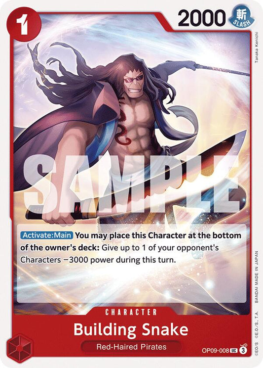 One Piece Card Game: Building Snake card image