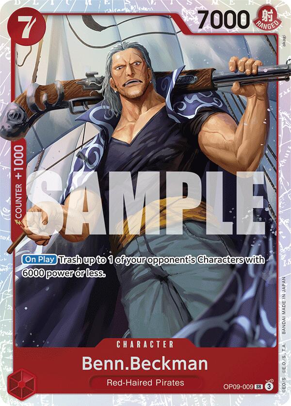 One Piece Card Game: Benn.Beckman card image