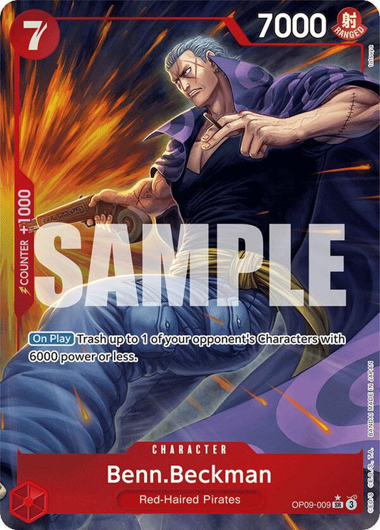 One Piece Card Game: Benn.Beckman (Parallel) card image