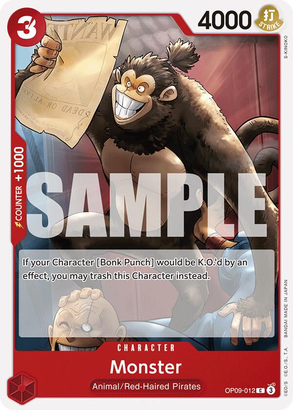 One Piece Card Game: Monster card image