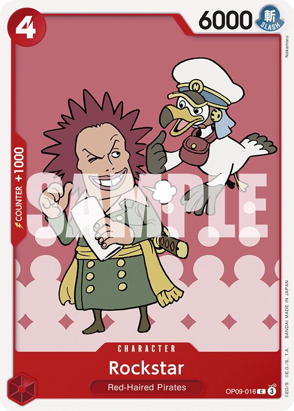 One Piece Card Game: Rockstar card image