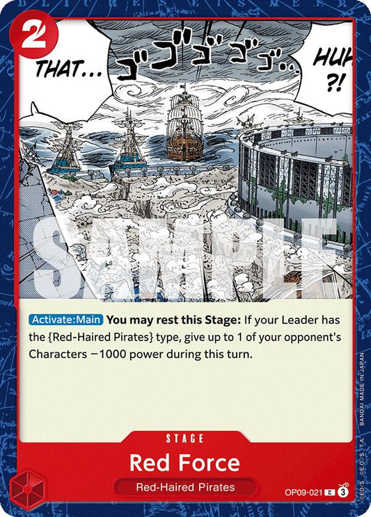 One Piece Card Game: Red Force card image