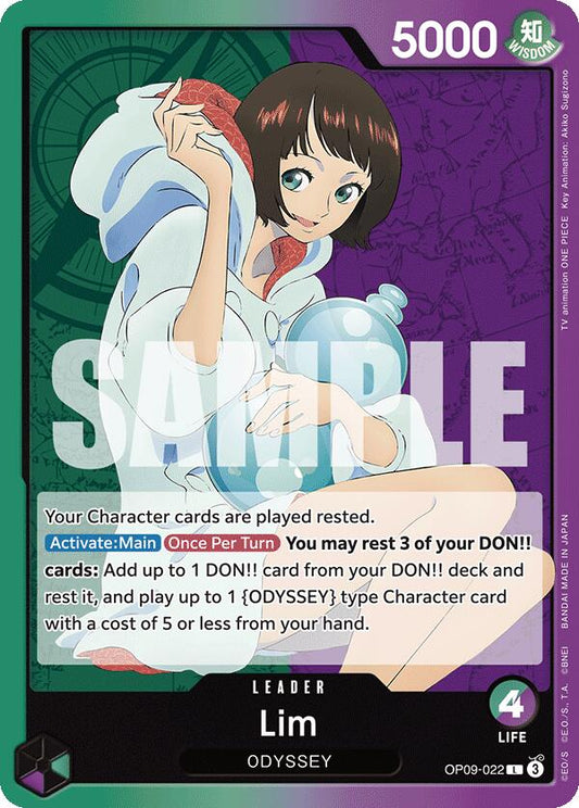 One Piece Card Game: Lim (022) card image