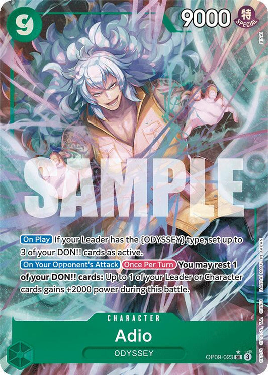 One Piece Card Game: Adio (Parallel) card image