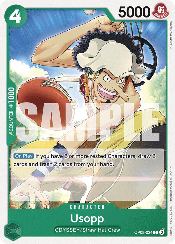 One Piece Card Game: Usopp (024) card image