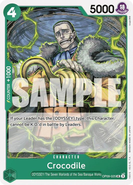 One Piece Card Game: Crocodile (025) card image