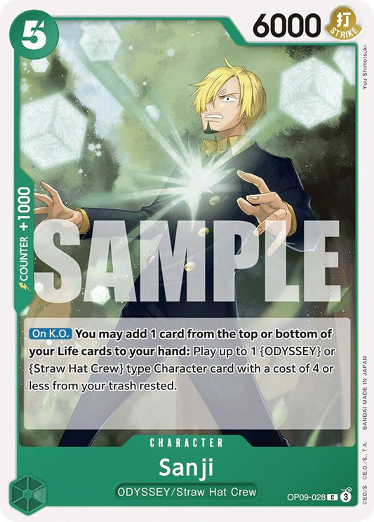 One Piece Card Game: Sanji (028) card image