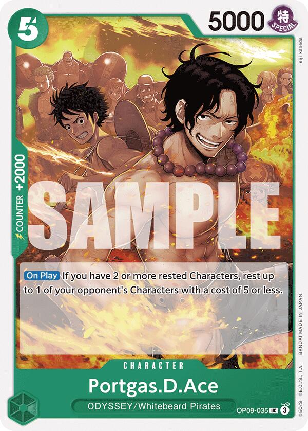 One Piece Card Game: Portgas.D.Ace card image