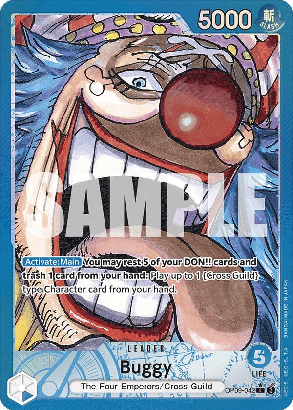 One Piece Card Game: Buggy (042) (Parallel) card image