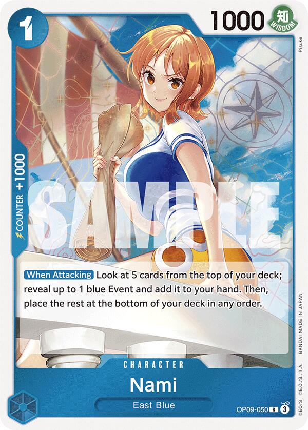 One Piece Card Game: Nami (050) card image