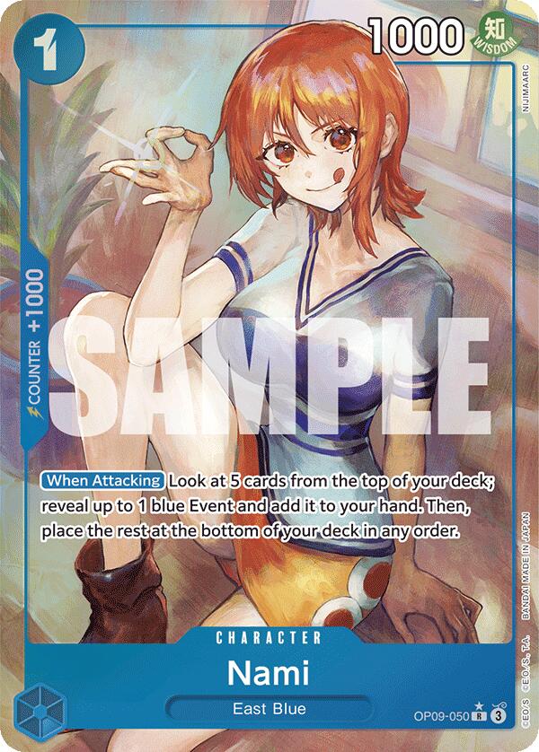 One Piece Card Game: Nami (050) (Parallel) card image