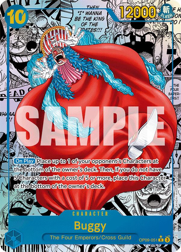 One Piece Card Game: Buggy (051) (Paralle) card image