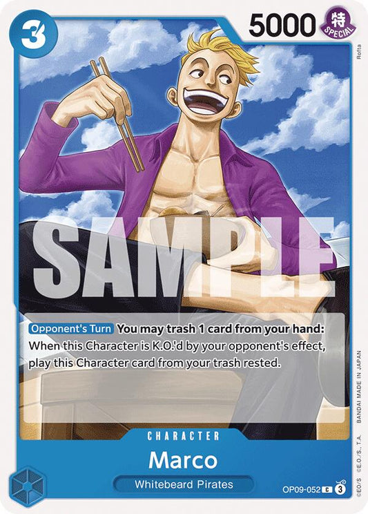 One Piece Card Game: Marco card image