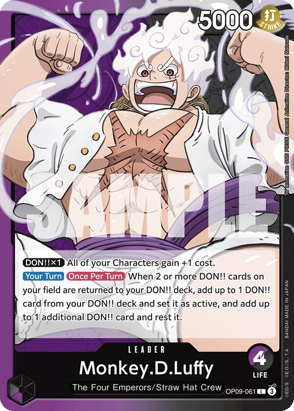 One Piece Card Game: Monkey.D.Luffy (061) card image