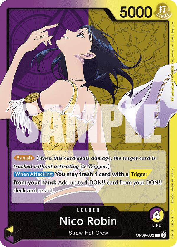 One Piece Card Game: Nico Robin (062) card image