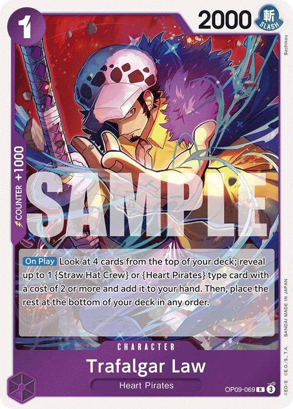 One Piece Card Game: Trafalgar Law (069) card image