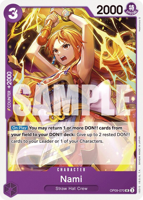 One Piece Card Game: Nami (070) card image