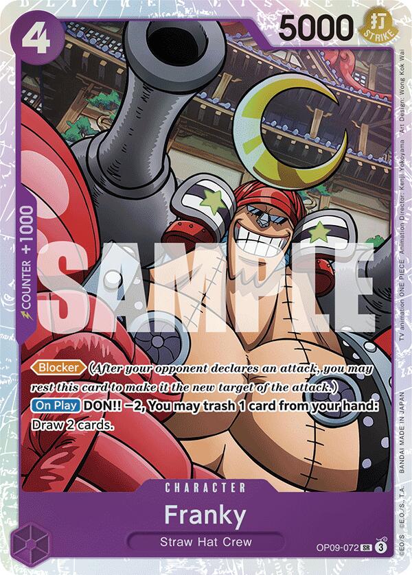 One Piece Card Game: Franky card image