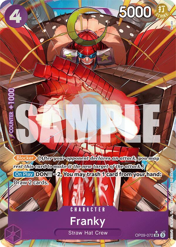 One Piece Card Game: Franky (Parallel) card image