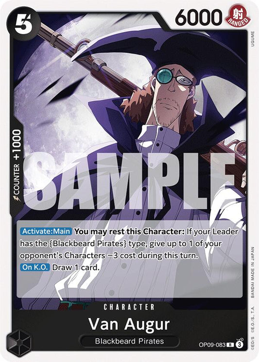 One Piece Card Game: Van Augur card image