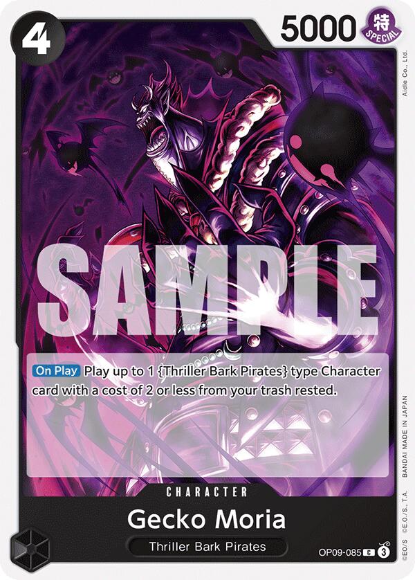 One Piece Card Game: Gecko Moria card image