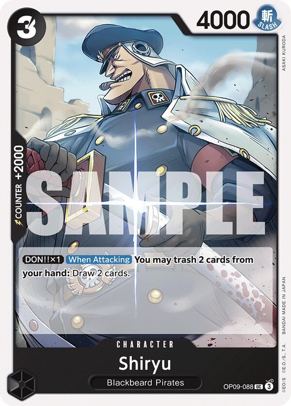 One Piece Card Game: Shiryu card image