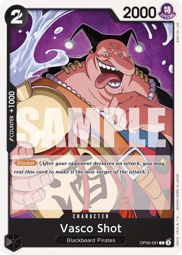 One Piece Card Game: Vasco Shot card image