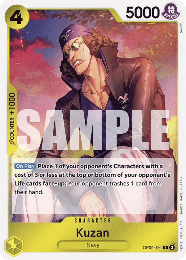 One Piece Card Game: Kuzan card image