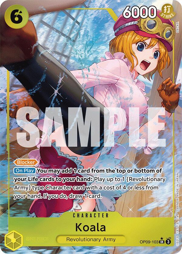 One Piece Card Game: Koala (Parallel) card image